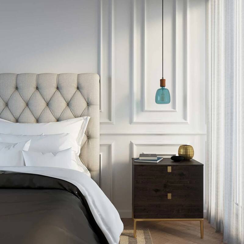 WESTRANO hanglamp in bruin, afbeelding 1
