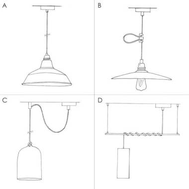 VELMARO hanglamp in zwart, afbeelding 6