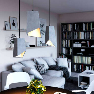 KANVARO hanglamp in steengrijs, afbeelding 2