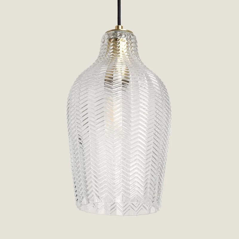 Hanglamp Tubaro glas transparant