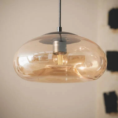 Hanglamp Ceptaro in amber, detail 1