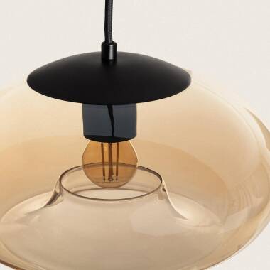 Hanglamp Ceptaro in amber, detail 5