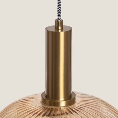 Hanglamp Vondaro met zichtbare ophangkabel