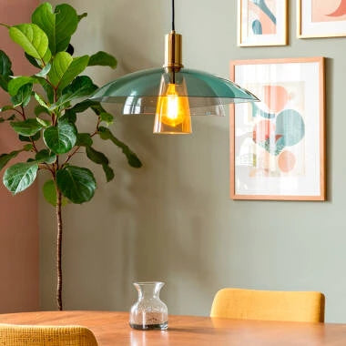 Hanglamp Felsano in meerkleurig, detail 1