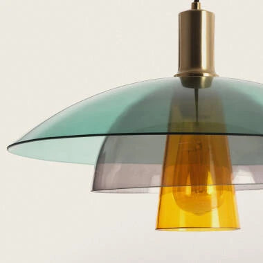 Hanglamp Felsano in meerkleurig, detail 3