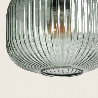 Hanglamp Gelnavo in groen, detail 5