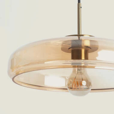 Hanglamp Hurvaro in amber, detail 5