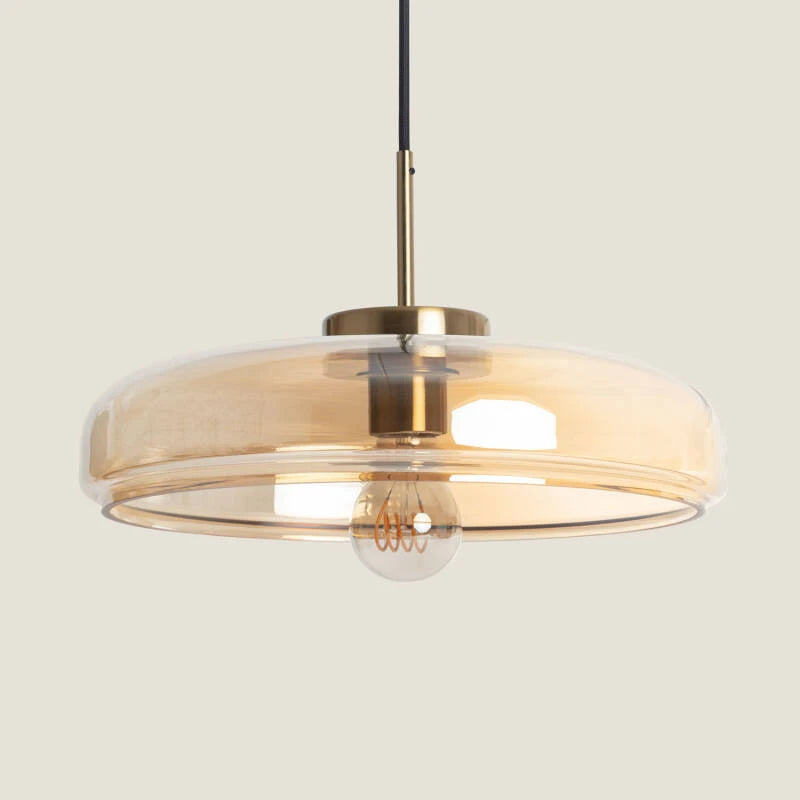 Hanglamp Hurvaro in amber