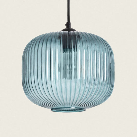 Hanglamp Ilbrano in blauw