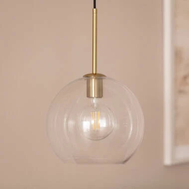 Hanglamp Jenvaro in transparant, detail 2