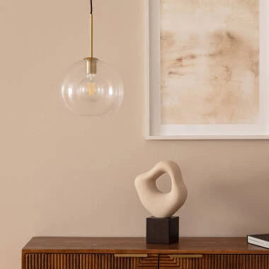 Hanglamp Jenvaro in transparant, detail 3