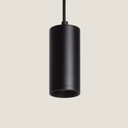 ARLIVO smalle hanglamp van aluminium in zwart