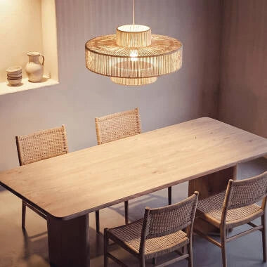 LERMANO hanglamp in beige, afbeelding 2