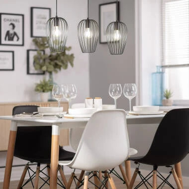 Detail van een kap van de FLUVARO hanglamp