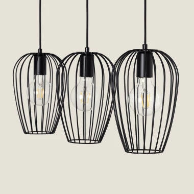 FLUVARO hanglamp boven een eettafel