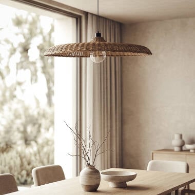 MERVANO hanglamp in bruin, afbeelding 6