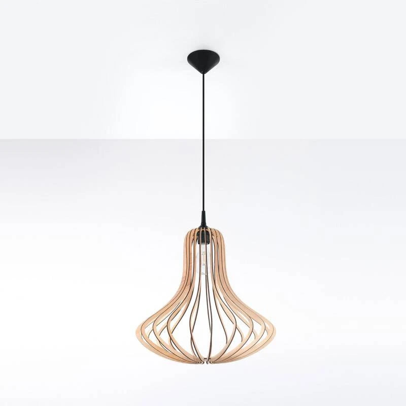 KELSAVO hanglamp in natuurlijk