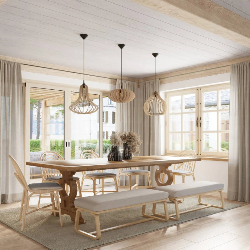 KELSAVO hanglamp in natuurlijk, afbeelding 4