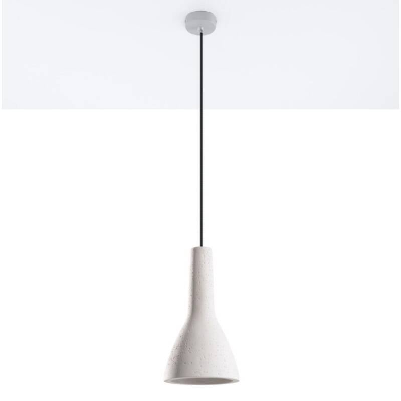 QUIBARO hanglamp van cement in grijs cement