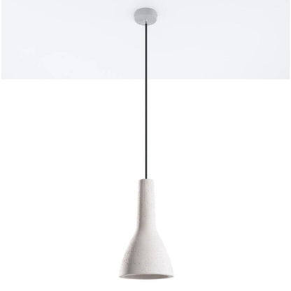 QUIBARO hanglamp van cement in grijs cement