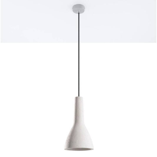 QUIBARO hanglamp van cement in grijs cement