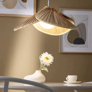 CLUNDAVO hanglamp van opzij gezien