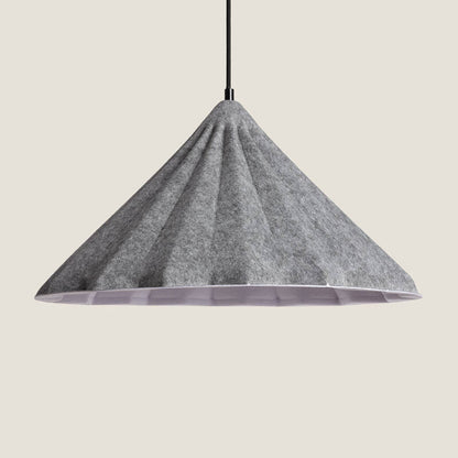 WIMBARO hanglamp van grijs vilt