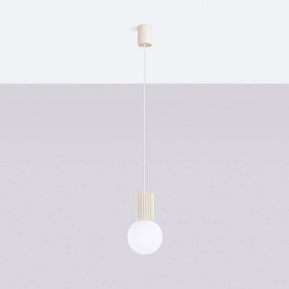 DILBAVO hanglamp in beige
