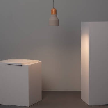 PILCANO hanglamp in steengrijs
