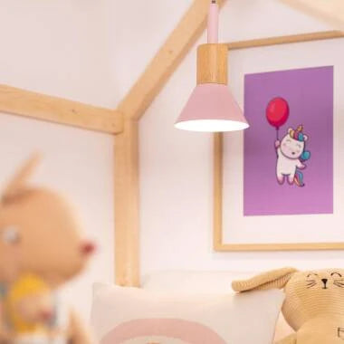HEMSARO hanglamp van opzij gezien