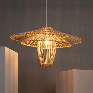 SALVIVO hanglamp van bamboe, afbeelding 2