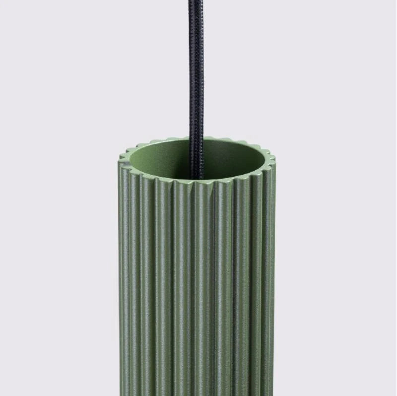 CRAVANO hanglamp in olijfgroen, afbeelding 4