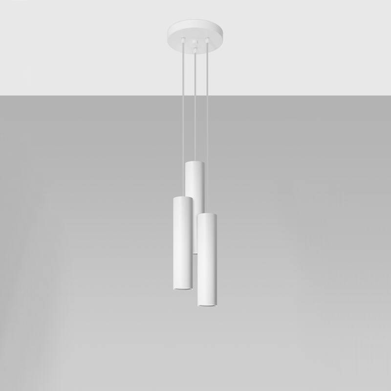 NEVKAVO hanglamp in wit