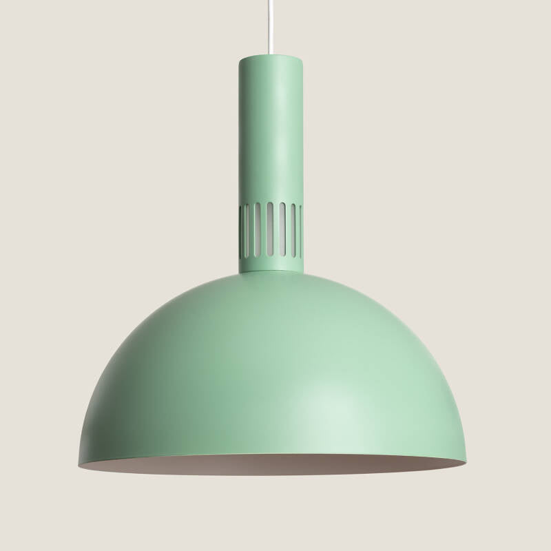 Hanglamp Klaravo metaal celadongroen