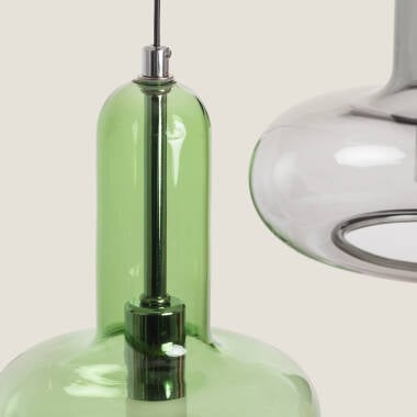 Hanglamp Ristano met zichtbare ophangkabels