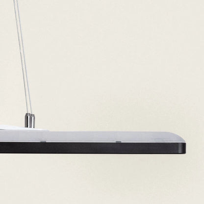 BRUMIVO zwarte rechthoekige LED hanglamp, afbeelding 4