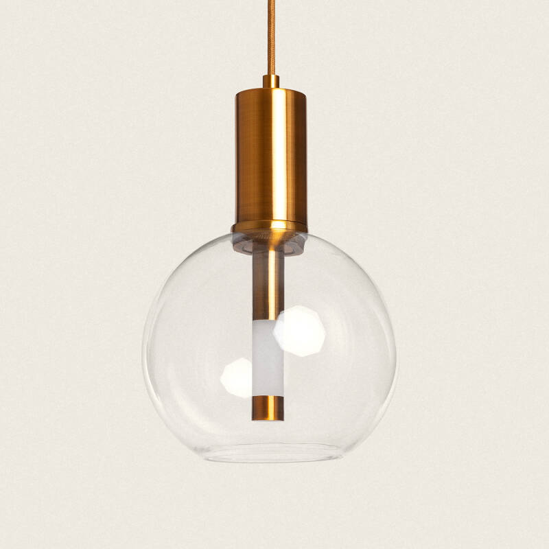 Hanglamp Brenaro in goud