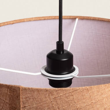 WOLMANO hanglamp in bruin, afbeelding 6