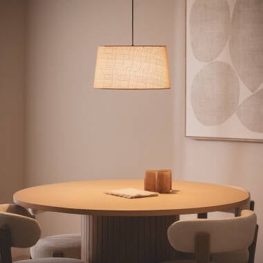 WOLMANO hanglamp in bruin, afbeelding 3