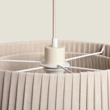 HONDRANO hanglamp in beige, afbeelding 4