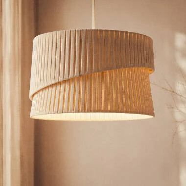 HONDRANO hanglamp in beige, afbeelding 2
