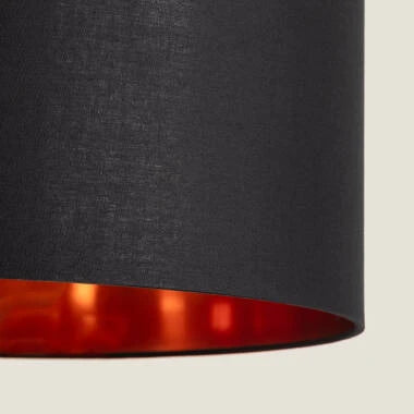 ERBANIVO hanglamp in zwart boven een eettafel