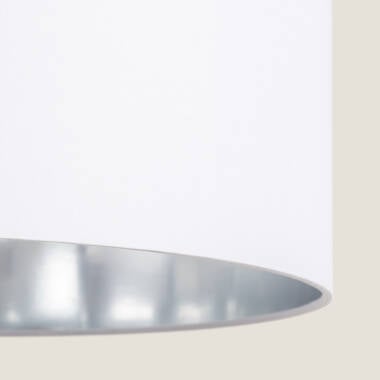ERBANIVO hanglamp in wit boven een eettafel