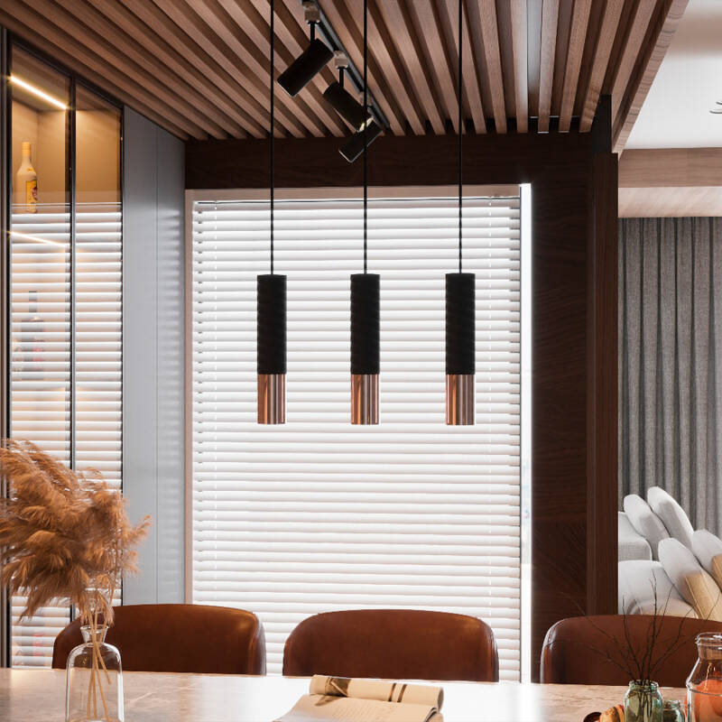 PINDAVO hanglamp in koper, afbeelding 4