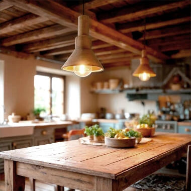 IRBIVO hanglamp, bruin