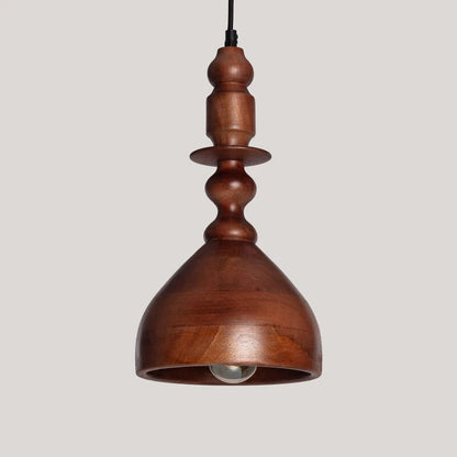 QUELVIVO hanglamp, donkerbruin
