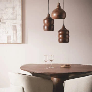 TIRBARO hanglamp boven een eettafel