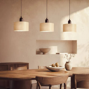 SERTAVO hanglamp in beige, afbeelding 3