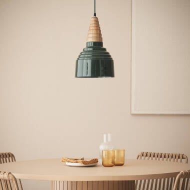 Hanglamp Zaltaro met zichtbare ophangkabel