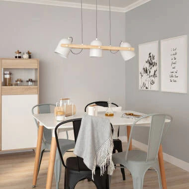 HILBRIVO hanglamp in wit, afbeelding 3